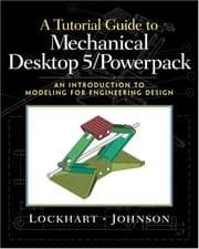 Tapa de A tutorial guide to Mechanical desktop 5/ Power pack