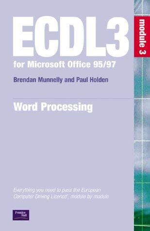 Tapa de Word processing