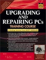 Tapa de Upgrading and Repairing PCs Training Course