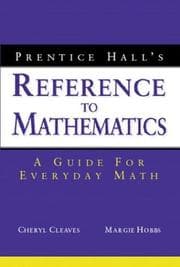Tapa de Prentice Hall's reference to mathematics