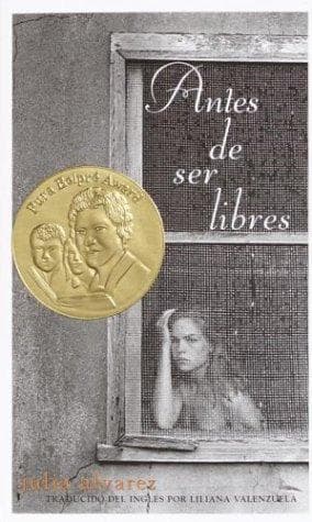 Tapa de Antes de ser libres