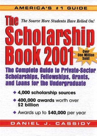 Tapa de The Scholarship Book 2001