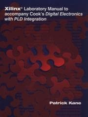 Tapa de Xilinx Laboratory Manual to Accompany Cook's Digital Electronics With Pld Integration