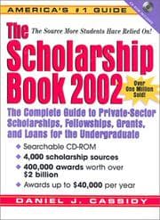 Tapa de The Scholarship Book 2002