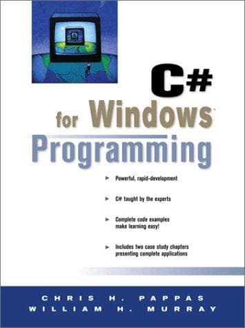 Tapa de C# for windows programming