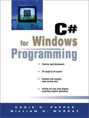 Tapa de C# for windows programming