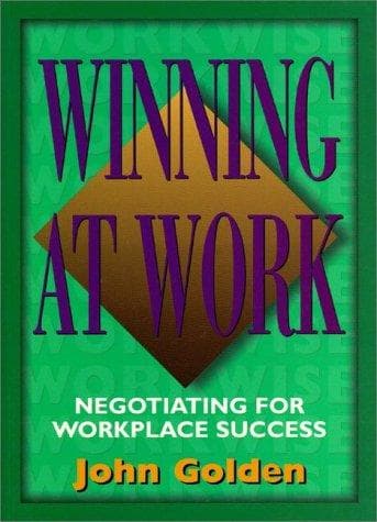 Tapa de Winning at Work