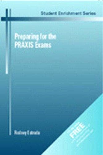 Tapa de Preparing for the PRAXIS Exam