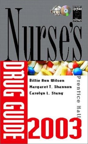 Tapa de Nurse's Drug Guide 2003