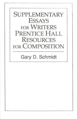 Tapa de Supplementary Essays for Writers