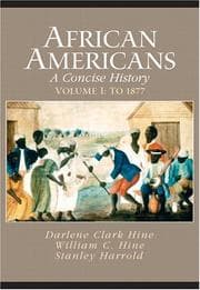 Tapa de African Americans: A Concise History, Vol. I