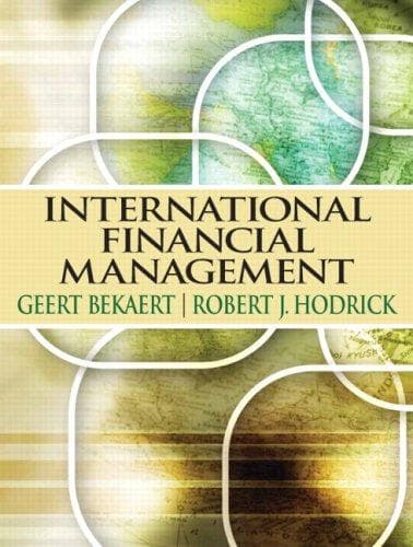 Tapa de International financial management