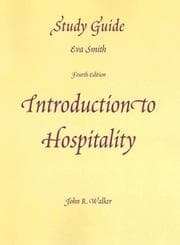 Tapa de Introduction to Hospitality Study Guide