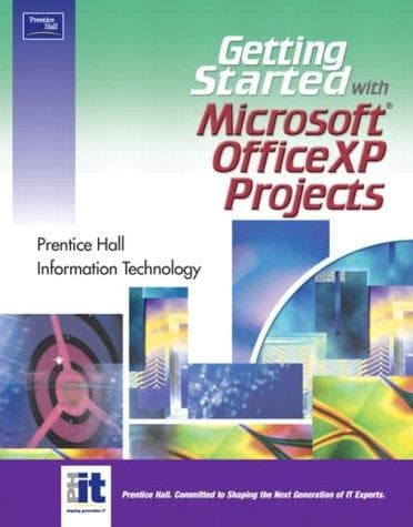 Tapa de Getting Started with Office XP Projects