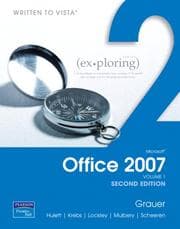 Tapa de Exploring Microsoft Office 2007
