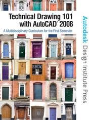 Tapa de Technical Drawing 101 with AutoCAD 2008