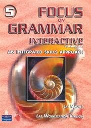 Tapa de Focus on Grammar 5 Interactive CD-ROM
