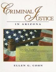 Tapa de Criminal Justice in Arizona