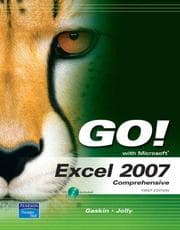 Tapa de GO! with Excel 2007 Comprehensive (Go! Series)