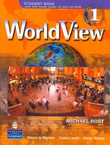 Tapa de WorldView 1 with Self-Study Audio CD and CD-ROM