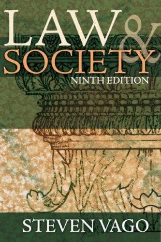 Tapa de Law and Society (9th Edition)