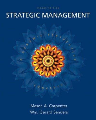 Tapa de Strategic management