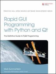 Tapa de Rapid GUI Programming with Python and Qt