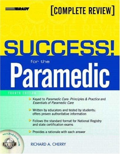 Tapa de SUCCESS! for the Paramedic