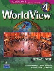 Tapa de WorldView 4 with Self-Study Audio CD and CD-ROM