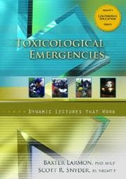 Tapa de Toxicological Emergencies