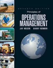 Tapa de Principles of operations management