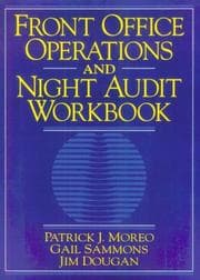 Tapa de Front Office Operations and Night Audit Workbook