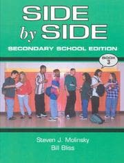 Tapa de Side by Side Secondary School Edition Level 3 Book, Paper