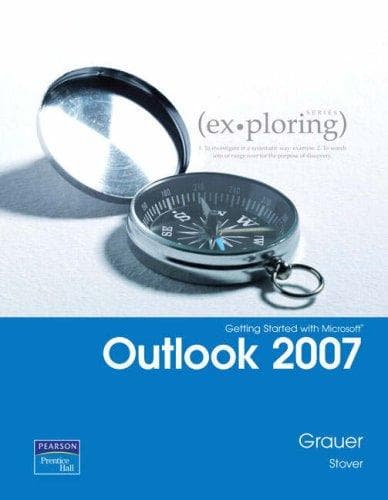 Tapa de Exploring getting started with Microsoft Office Outlook 2007