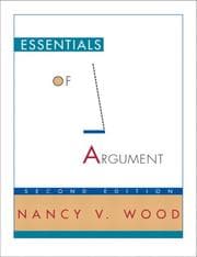 Tapa de Essentials of Argument