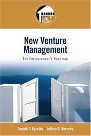 Tapa de New venture management