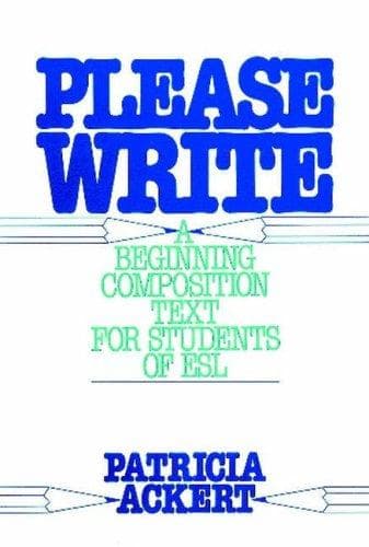Tapa de Please Write