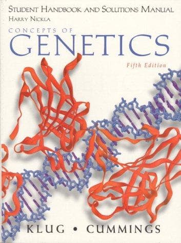 Tapa de Concepts of Genetics