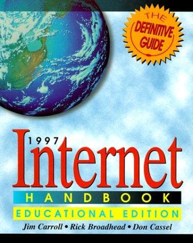 Tapa de Internet Handbook, Educational Edition, 1997