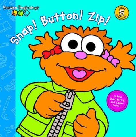 Tapa de Snap! Button! Zip! (Sesame Beginnings)