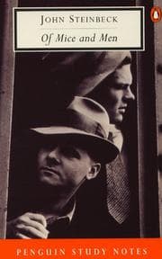Tapa de John  Steinbeck, Of mice and men