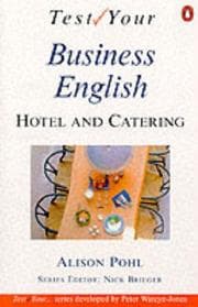 Tapa de Test Your Hotel and Catering English (Test Your...)