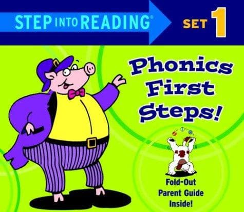 Tapa de Step into Reading Phonics First Steps, Set 1 (Phonics Boxed Sets)