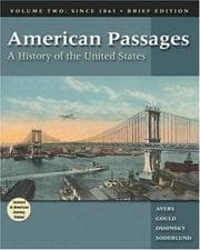 Tapa de American Passages: A History of the United States, Volume II