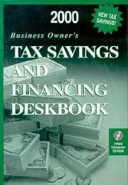 Tapa de 2000 Professional's Guide to Small Business Tax