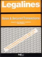 Tapa de Legalines: Sales & Secured Transactions