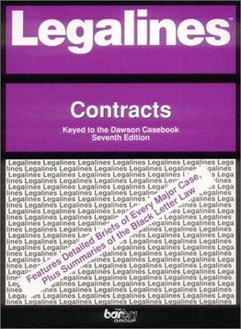 Tapa de Legalines: Contracts