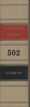 Tapa de United States Reports, Volume 502