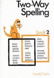 Tapa de Two-way Spelling (Two-Way Spelling)