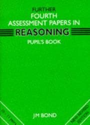 Tapa de Bond Assessment Papers Fifth Papers in Reasoning 10-11+ Verbal Reasoning (Further Fourth Assessment)